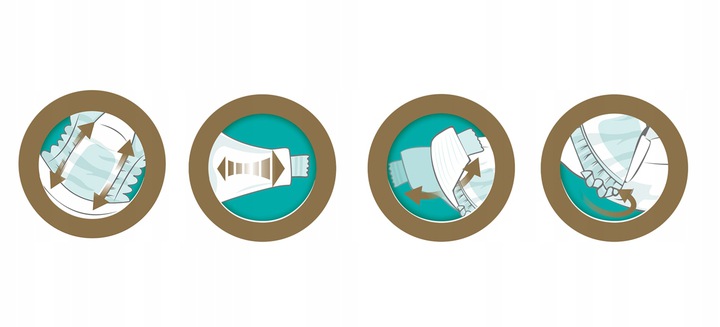 Pieluszki DADA Extra Soft 4 MAXI 82 szt. Linia Dada Extra Soft