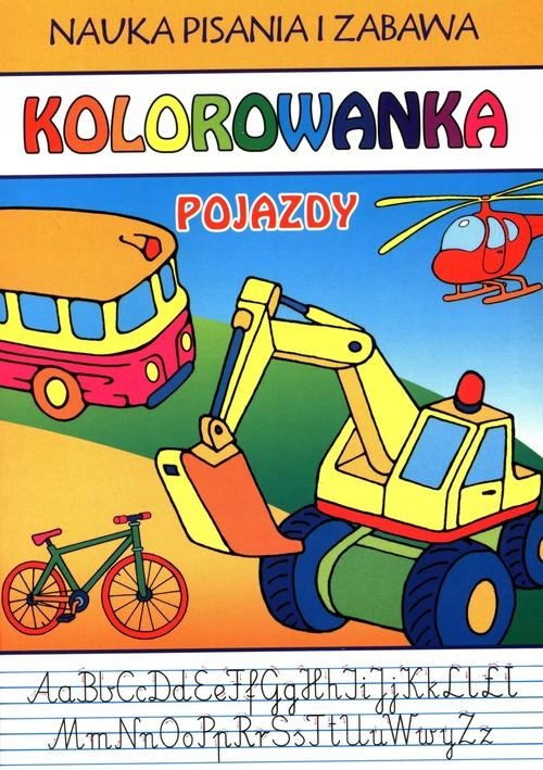 

Nauka Pisania I Zabawa Pojazdy Kolorowanka