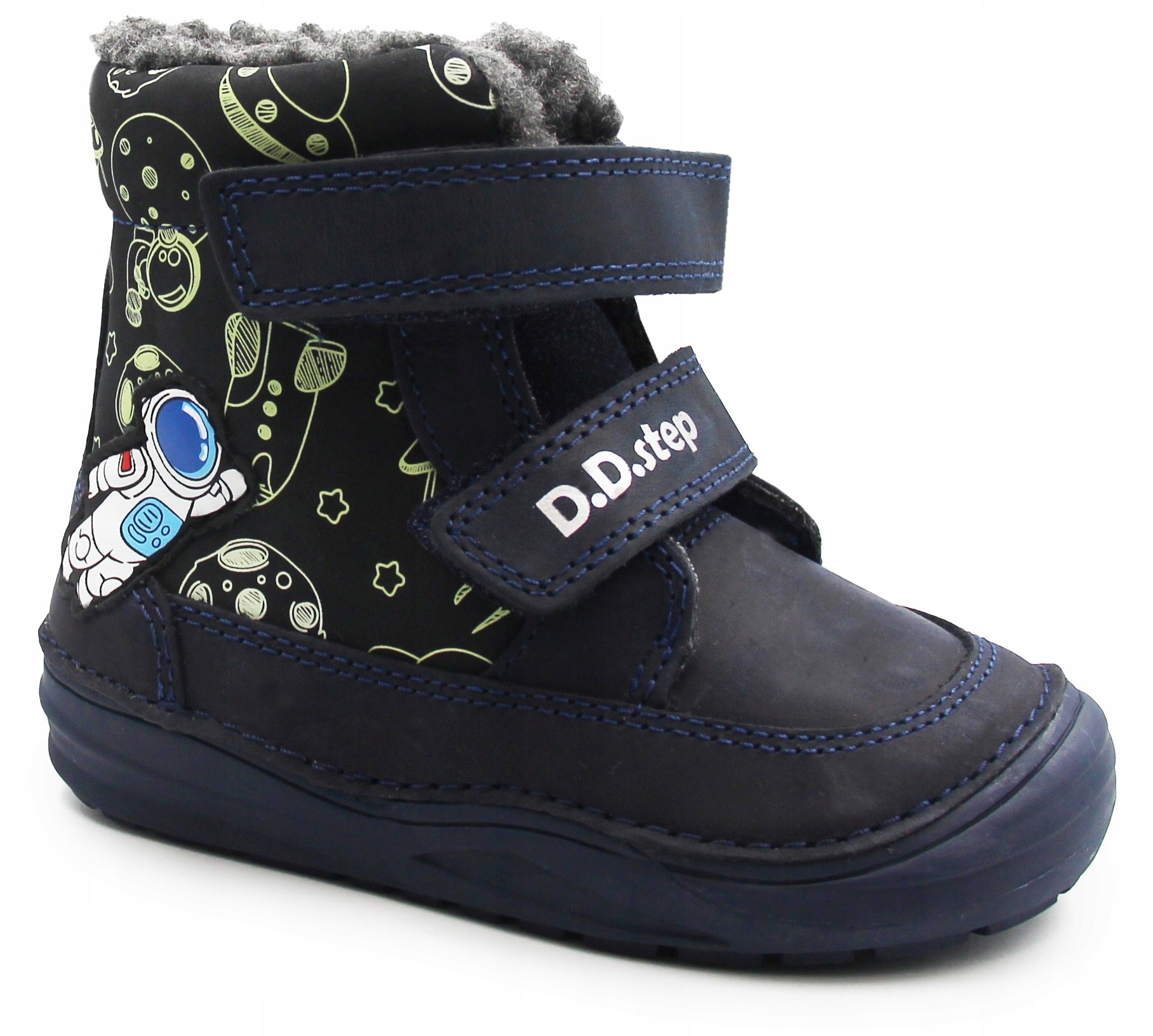 Antypoślizgowe Buciki Do Nauki Chodzenia Na Zimę d.d.step W071346T 21 Marka Inna marka
