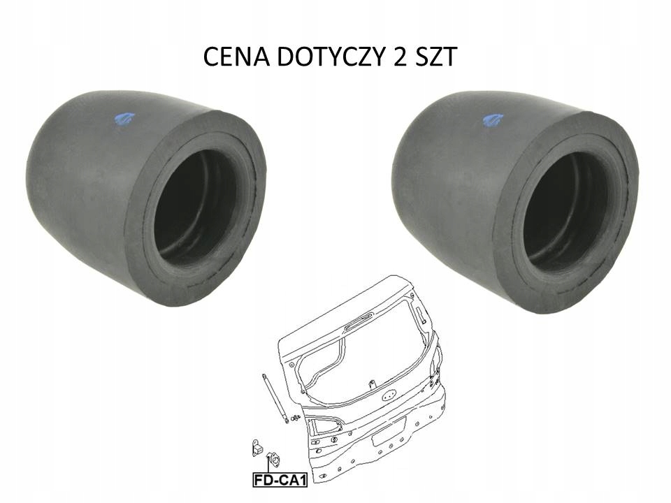 ODBÓJ KLAPY TYŁ L FORD Focus Galaxy S-MAX