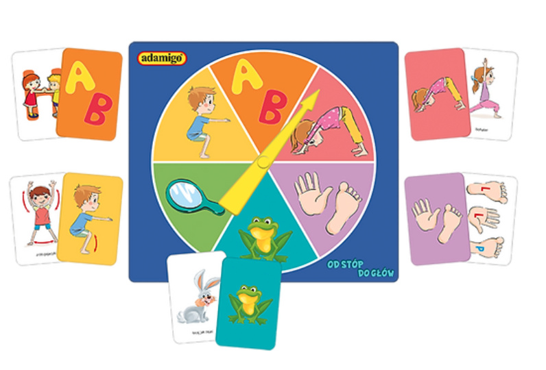 Adamigo Od stóp do głów 3+ Wydawca Adamigo