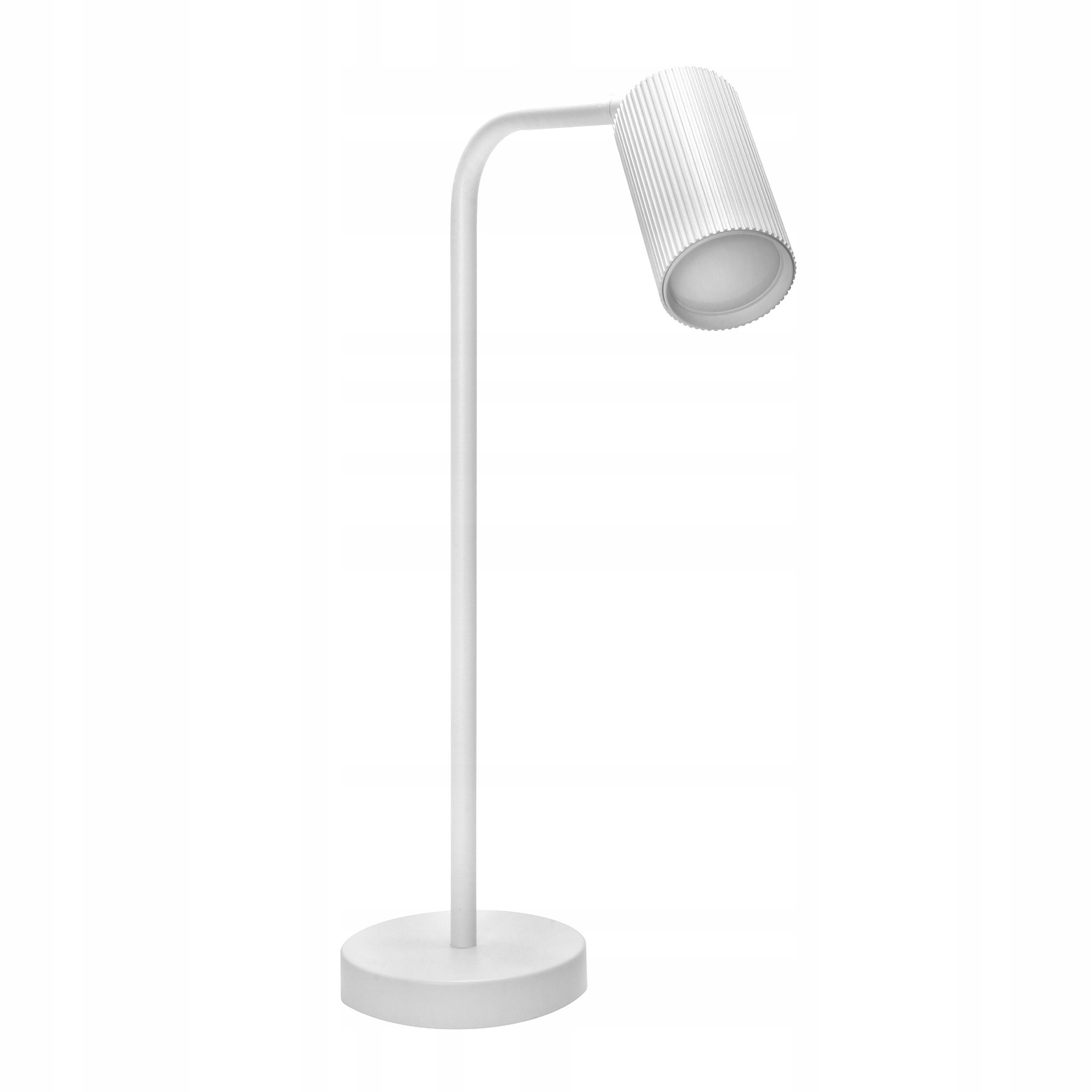 Stojací stolní lampa, dekor, rýhovaná, 1x GU10 Led, černá, praktická