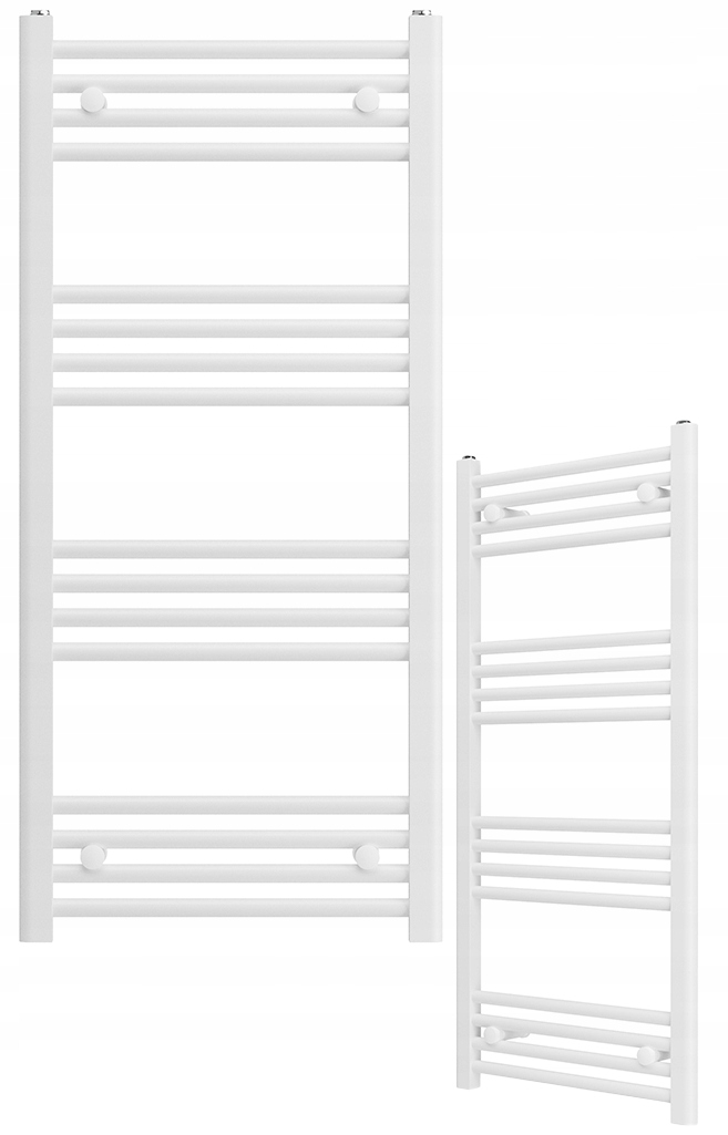 Kúpeľňový Ohrievač Biely Breno Rebríkový 50x110 cm Kalorifer Moderný