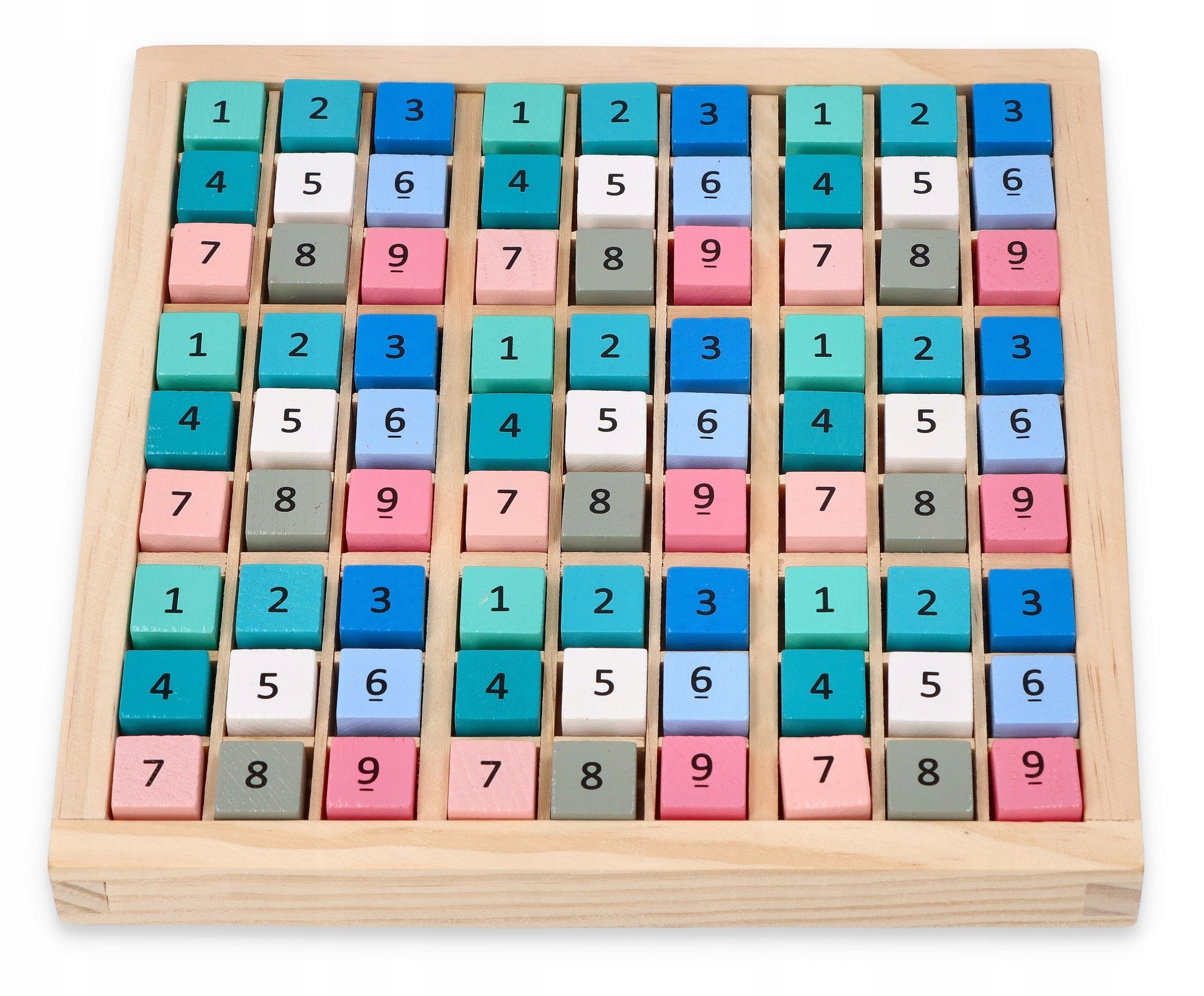 

Adam Toys Matematyczna gra dzieci Sudoku drewniane