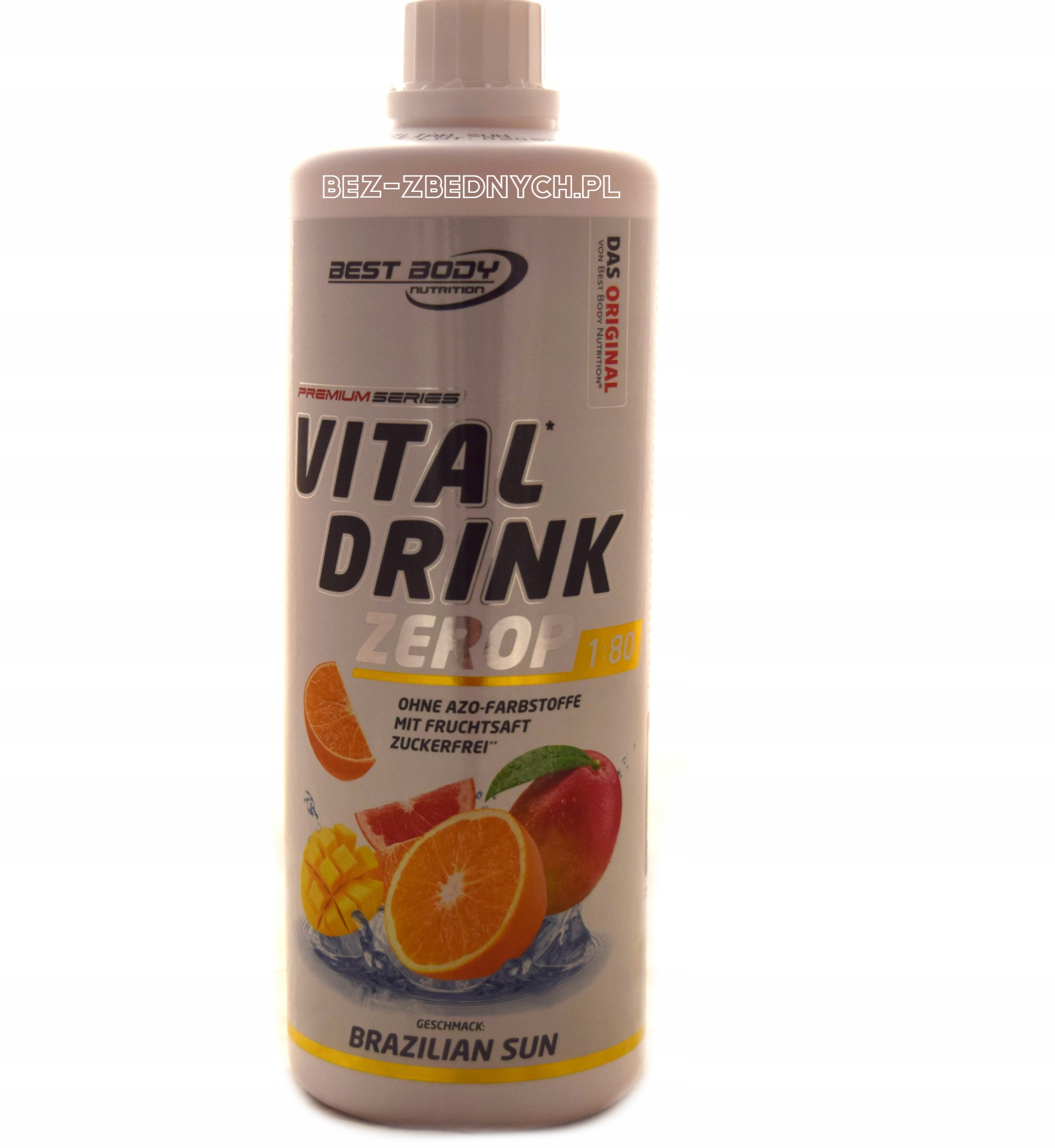 Levně Best Body Nutrition Low Carb Vital Drink 1000 ml Low Sugar Vegan Tropical