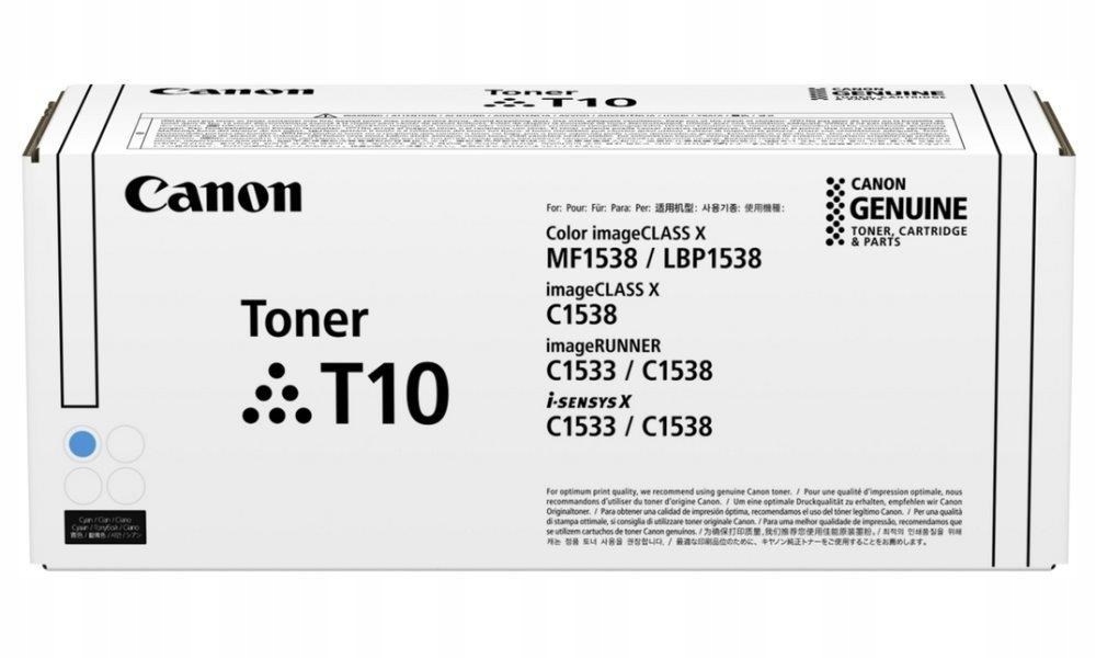 Canon Toner T10 Cyan pro i-SENSYS X C1533i, C1533iF, C1538i, C1538Fi …