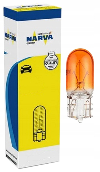 

Narva Żarówka 17169 12V 5W WY5W Pomarańczowa 1SZT.