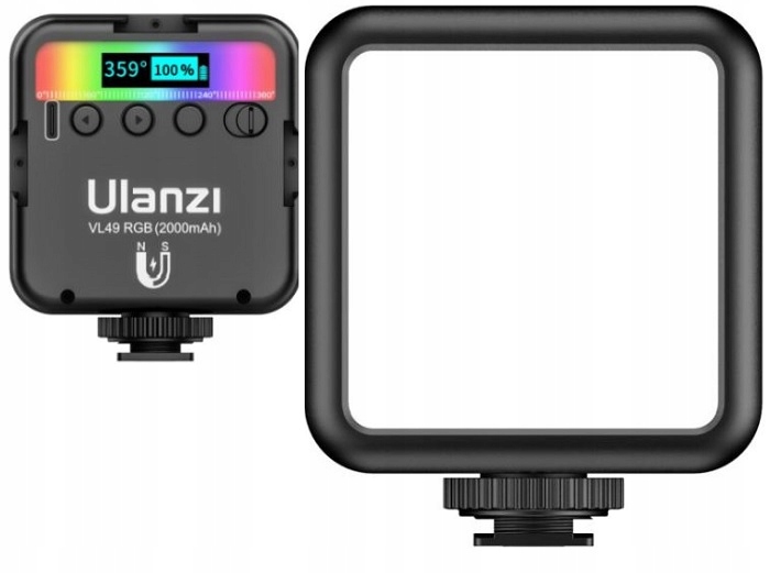 

Lampa Diodowa Led Ulanzi VL49 do GoPro Hero 4 3+ 3