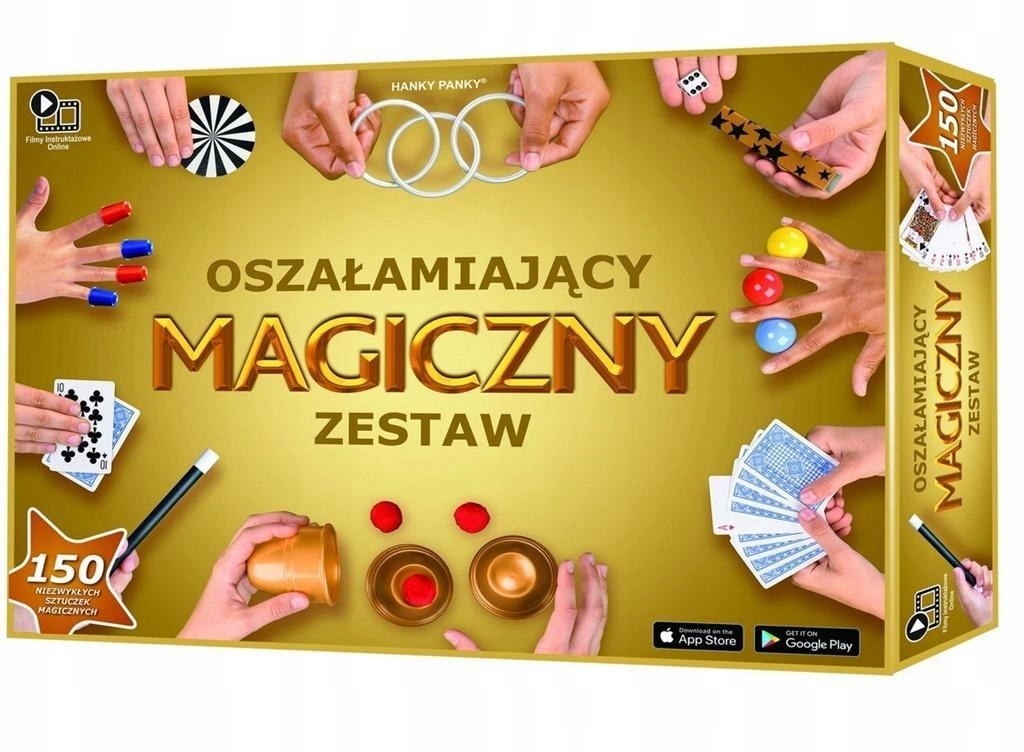Oszałamiająca Magia Złota 150 sztuczek Cartamundi