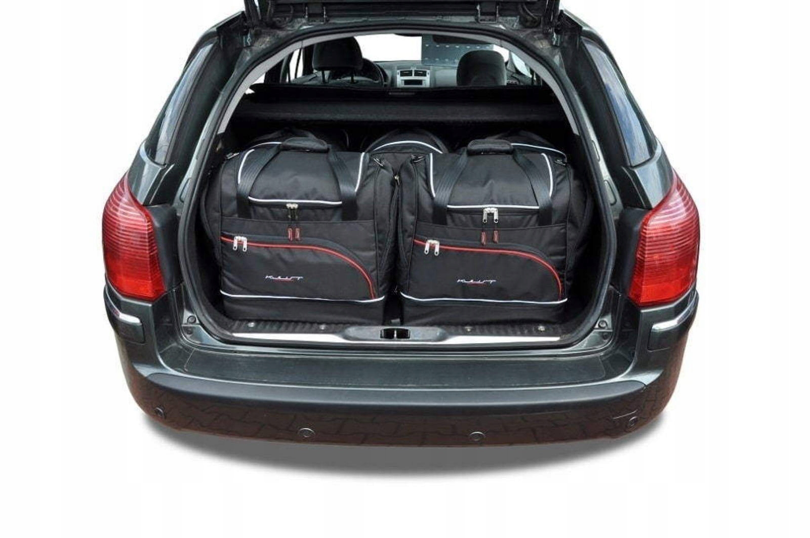 J&j Automotive Sada 5ks cestovných tašiek Sport pre Peugeot 407 Sw 2004-20