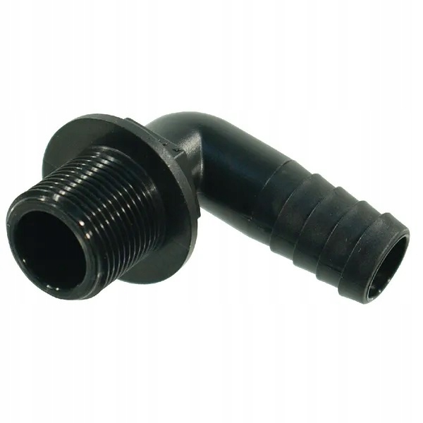 

Złączka kątowa 90 °, 3/4", na wąż 20 mm Pcv
