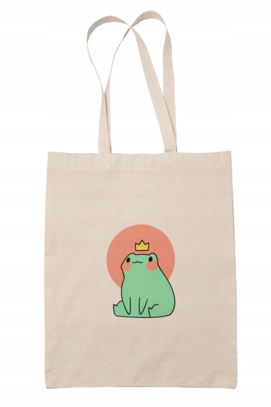 

Torba Shopper żabka żaba Torba Bawełniana Eko