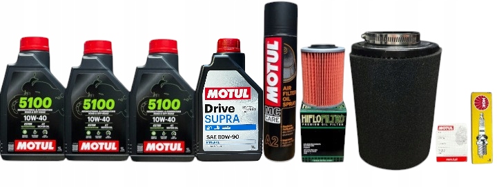 Zestaw serwisowy Cf Moto C-force 450/520/550/600 Motul Wlepka serwisowa