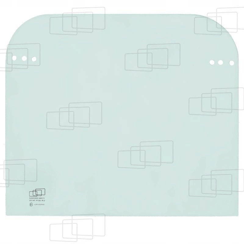 sklo nabíječka Doosan dveře levé horní K1005683