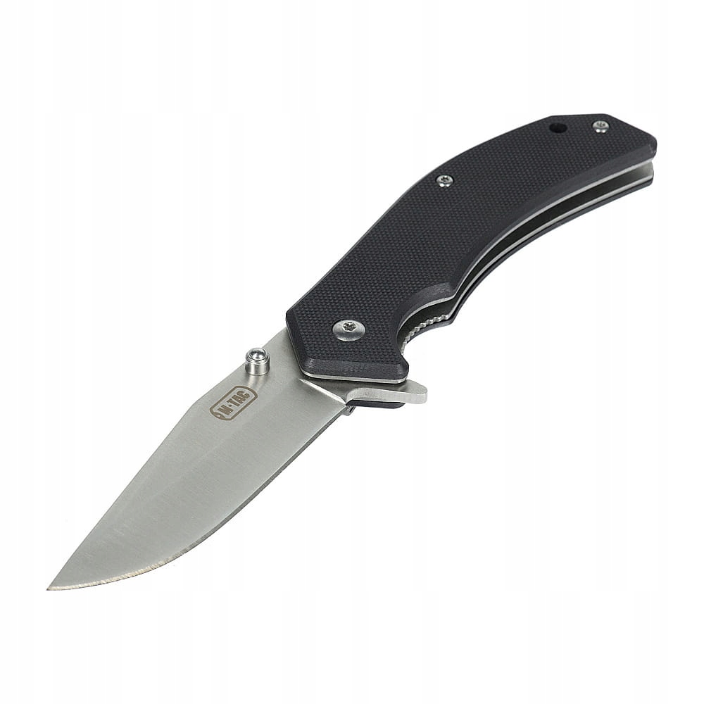 Nóż Składany Taktyczny M-Tac Type 8 G-10 Clip Point 5Cr15MoV z Klipsem Edc