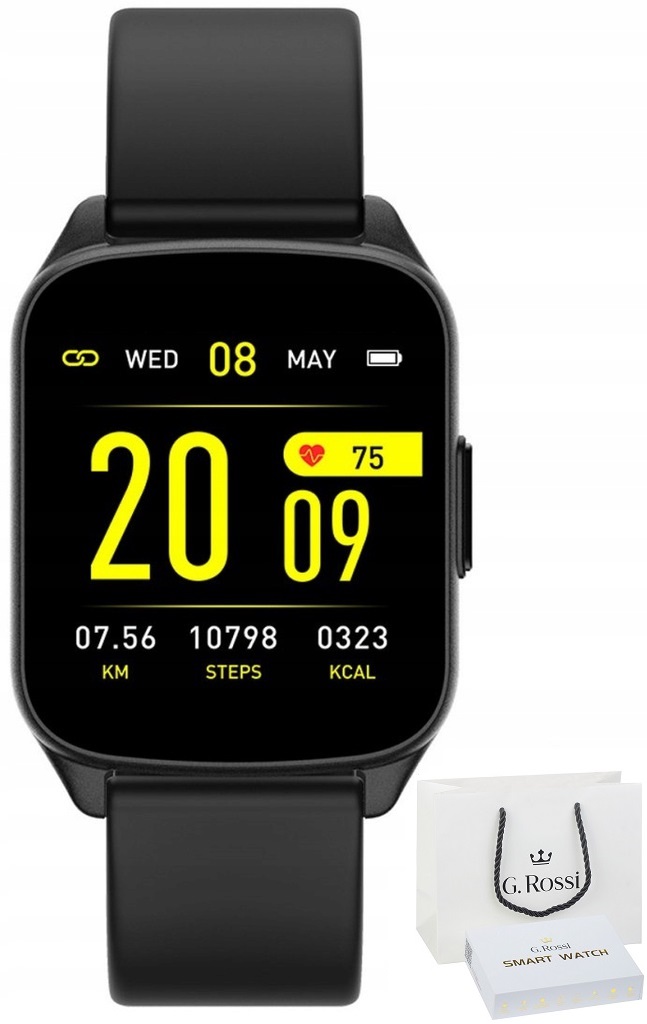 

Zegarek Damski Smartwatch G. Rossi Ciśnienie Sms