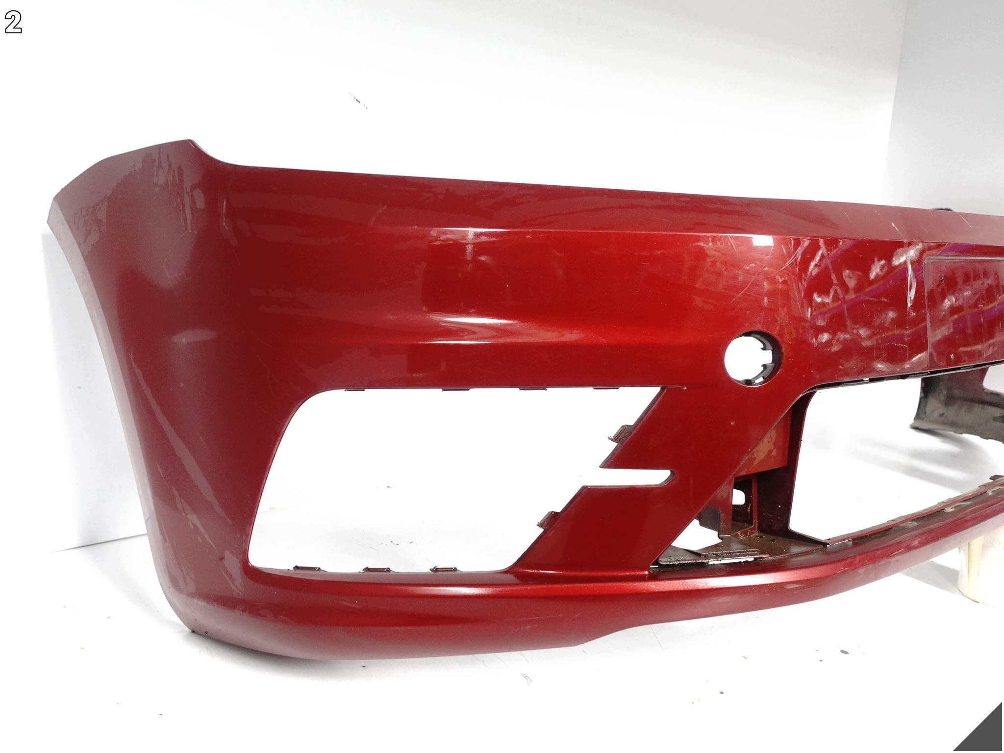 VOLKSWAGEN CADDY IV 2K5 LIFT 15-20 bumper front (without PDC/SPRYSKOW)