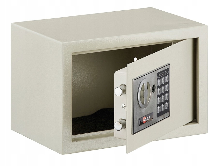 Sejf Z Zamkiem Elektronicznym Kasetka Pancerna Vincennes 2 Rygle 9 L