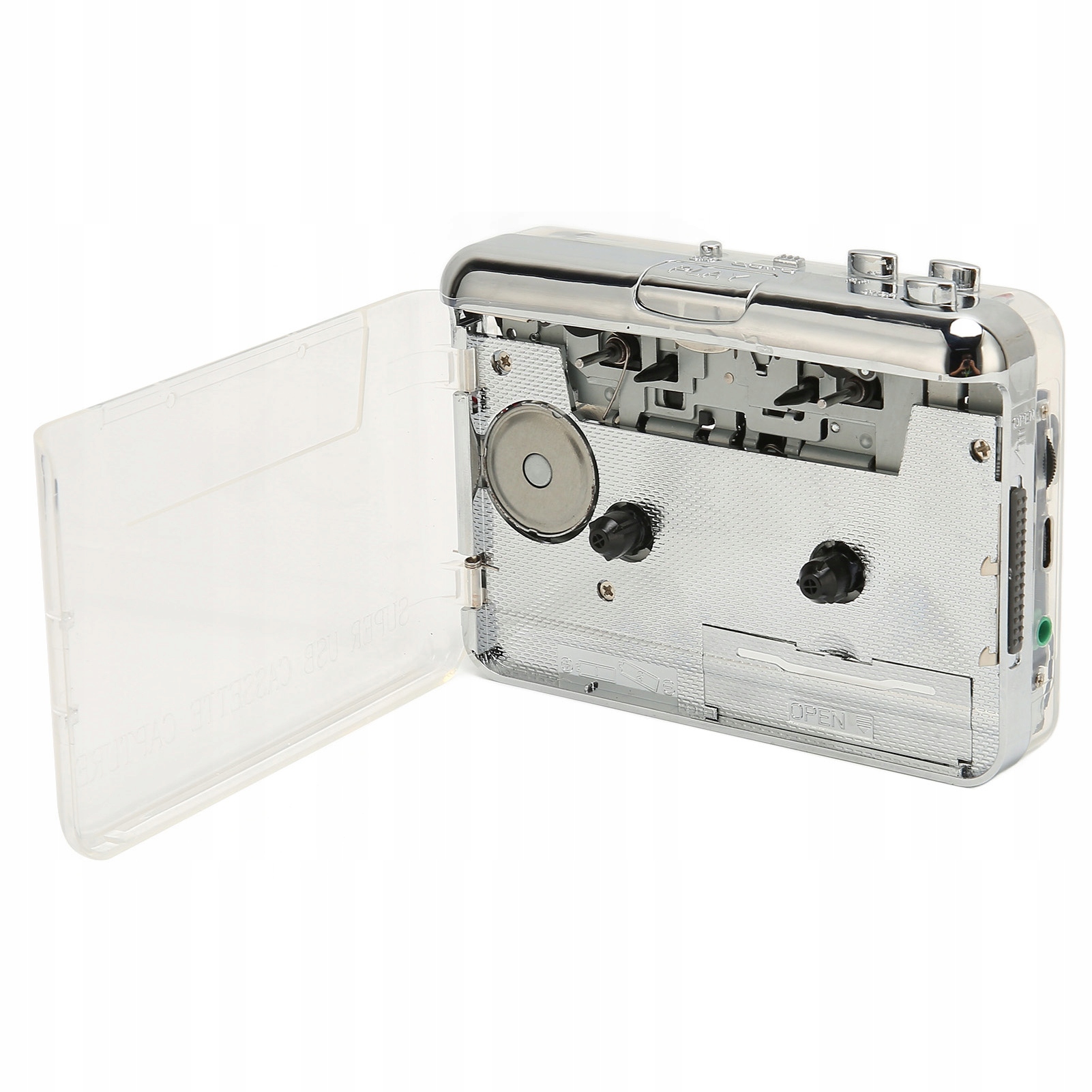 PRZENOŚNY ODTWARZACZ KASETOWY WALKMAN KONWERTER USB MP3