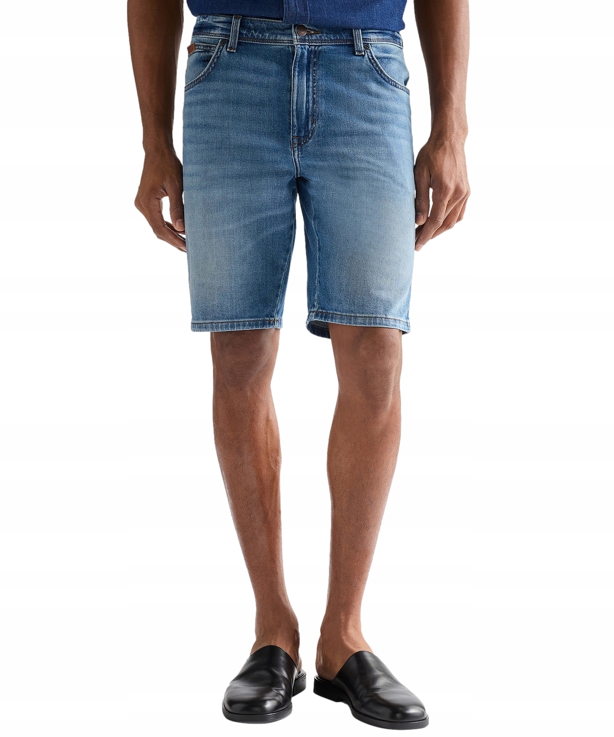 Šortky Wrangler Texas Short 112377790 Harbor Blue W 32