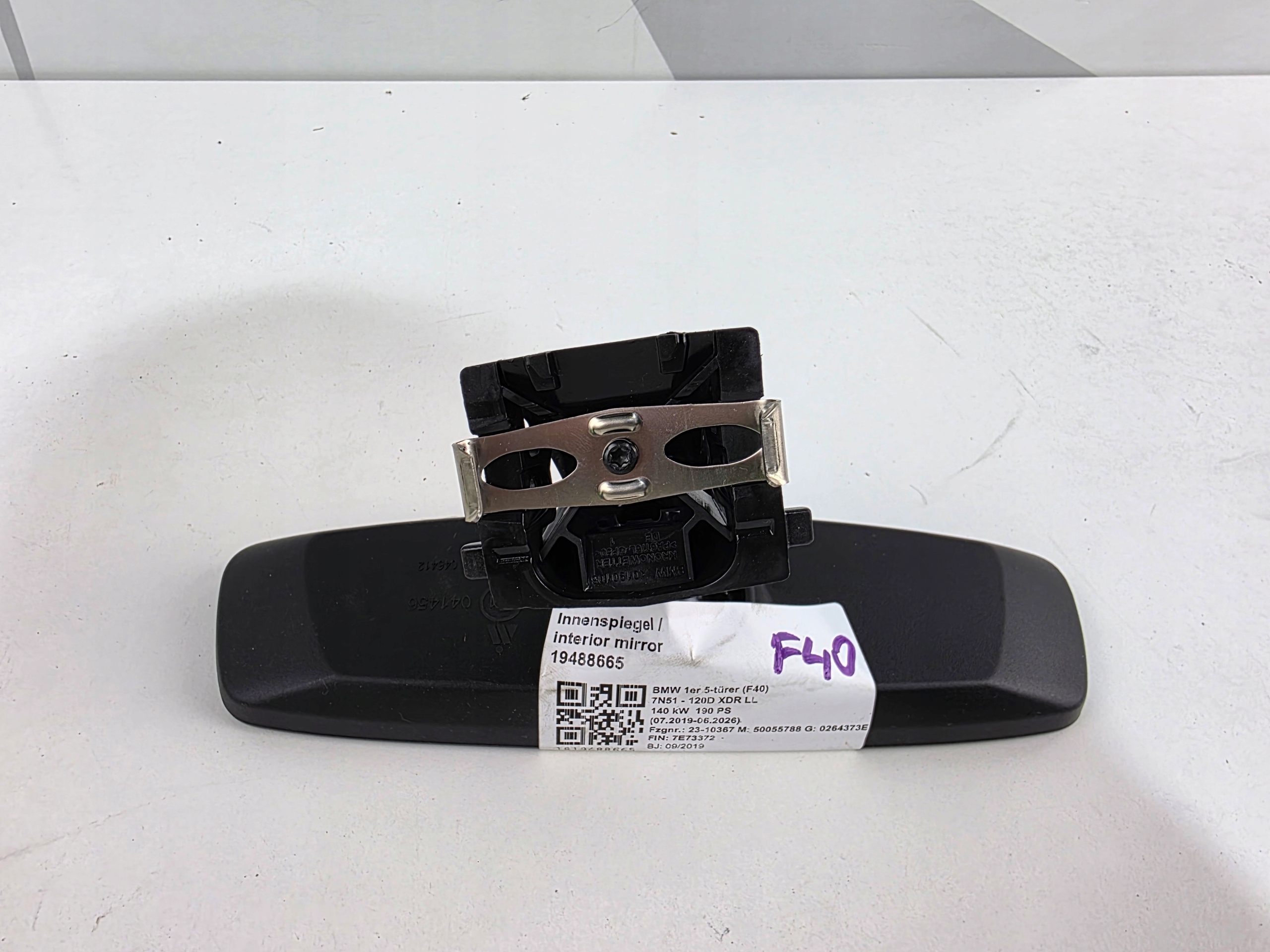 rear-view mirror inner BMW F40