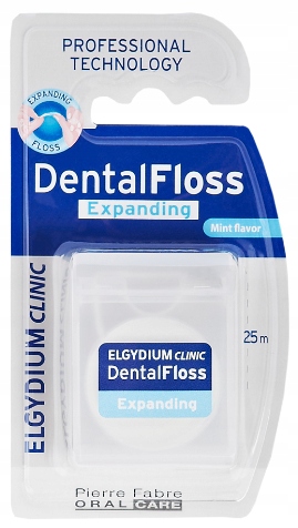 

Elgydium nić dentystyczna pęczniejąca miętowa 25m