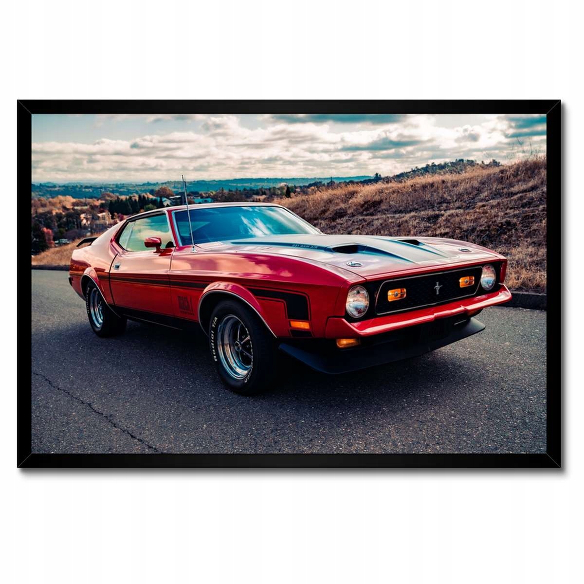 Plakáty v rámu 60x40 Mustang Mach 1 z Usa