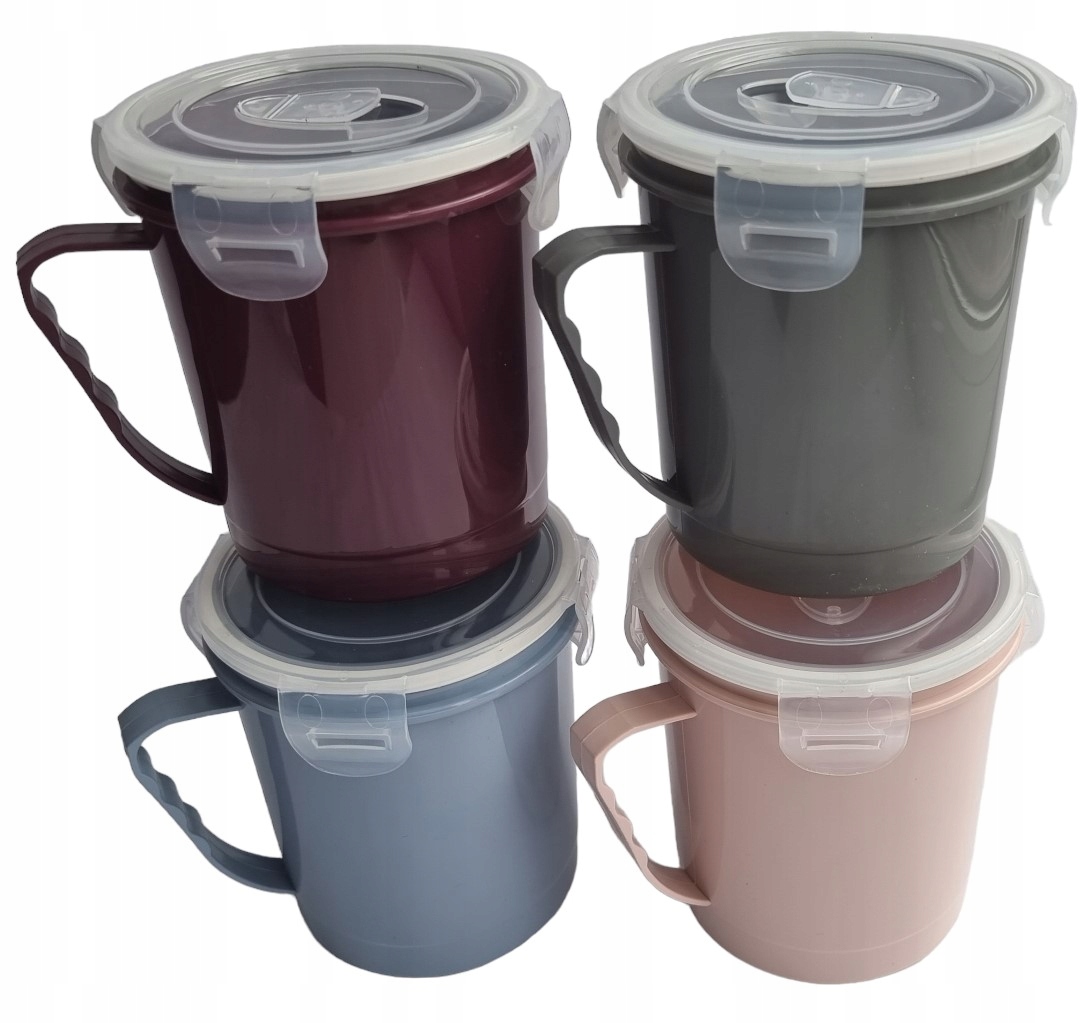 

Kubek Pojemnik Na Zupę Żywność Do Mikrofali 700 ML