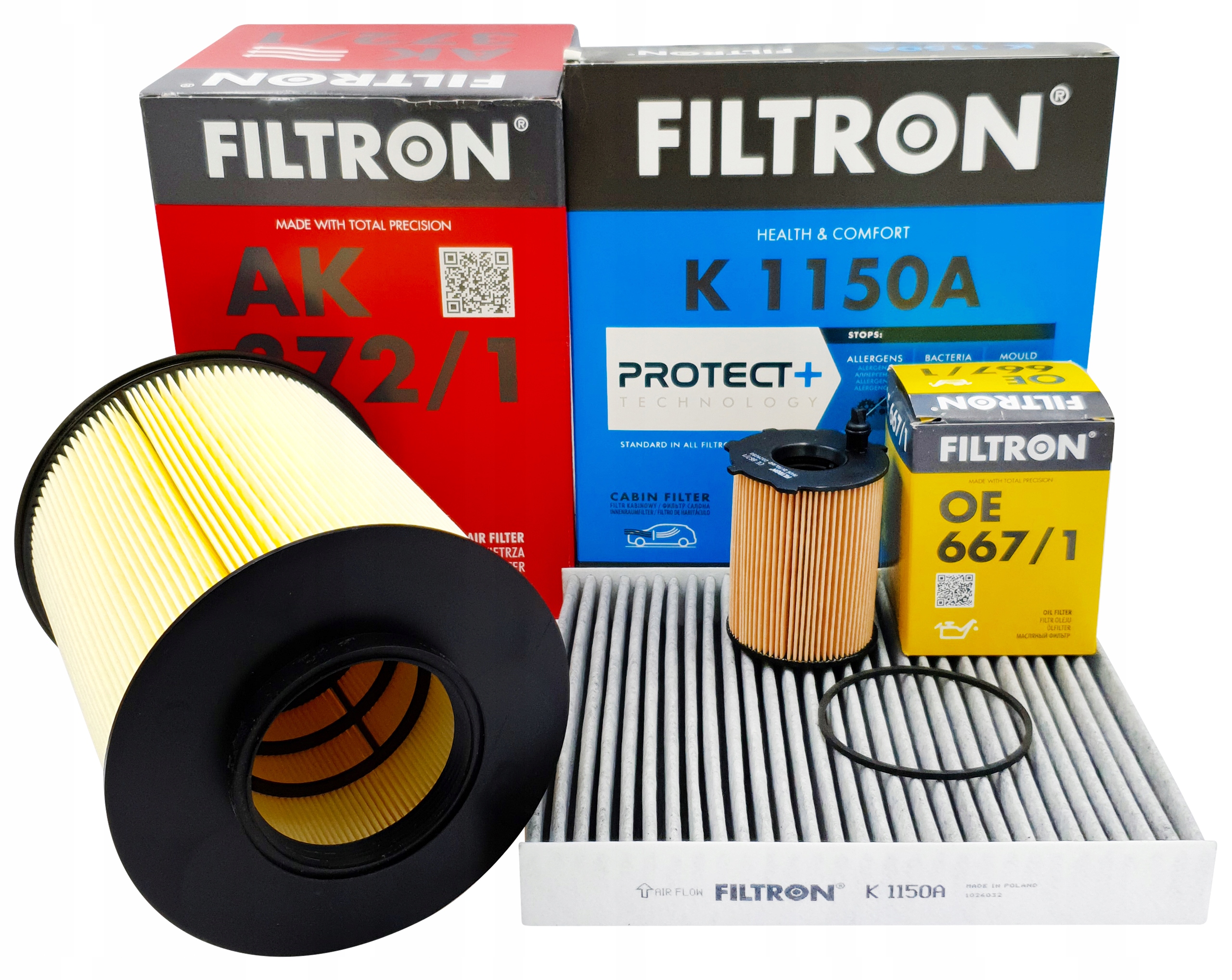 

Filtron Zestaw Filtrów Volvo C30 1.6D 06-13