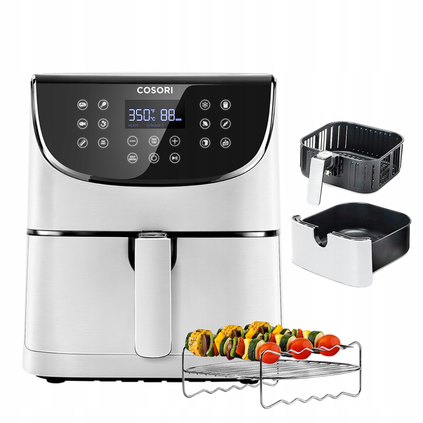 Frytkownica beztłuszczowa Cosori Premium 1700W 5,5L Air Fryer Biała