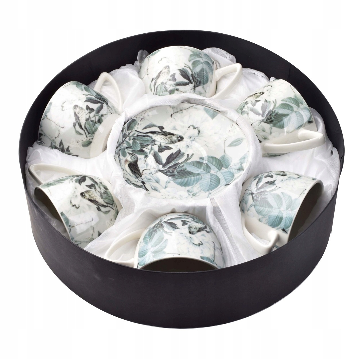 

Komplet 6 filiżanek do kawy herbaty Porcelana 250