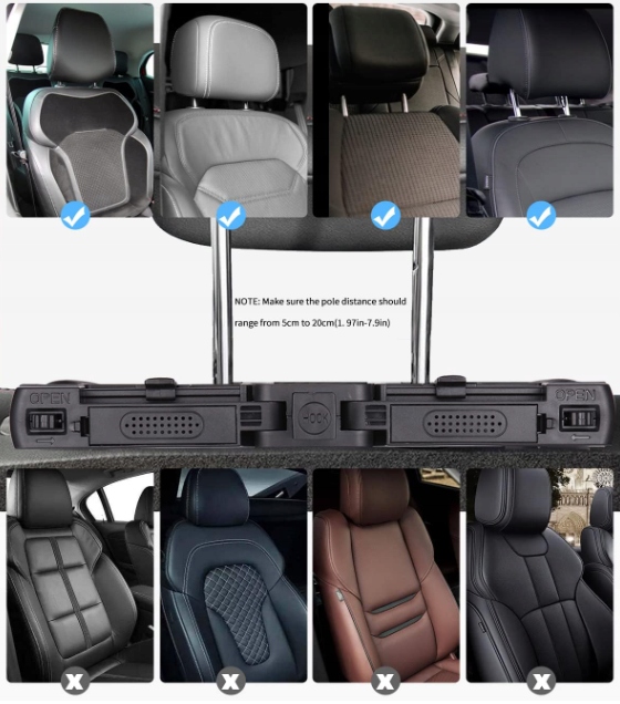 ZAGŁÓWEK DO SAMOCHODU DLA DZIECI OPARCIE GŁOWY KOMFORT PODUSZKA PODRÓŻNA Producent części Inny