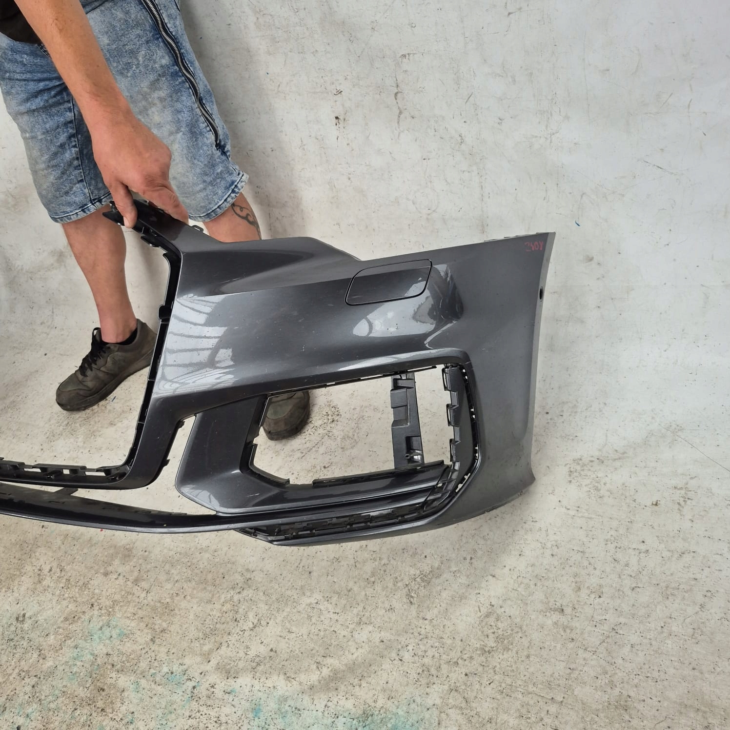 AUDI A6 C8 4K S-LINE 18-23 bumper front front SPR 6XPDC 4K0807437C