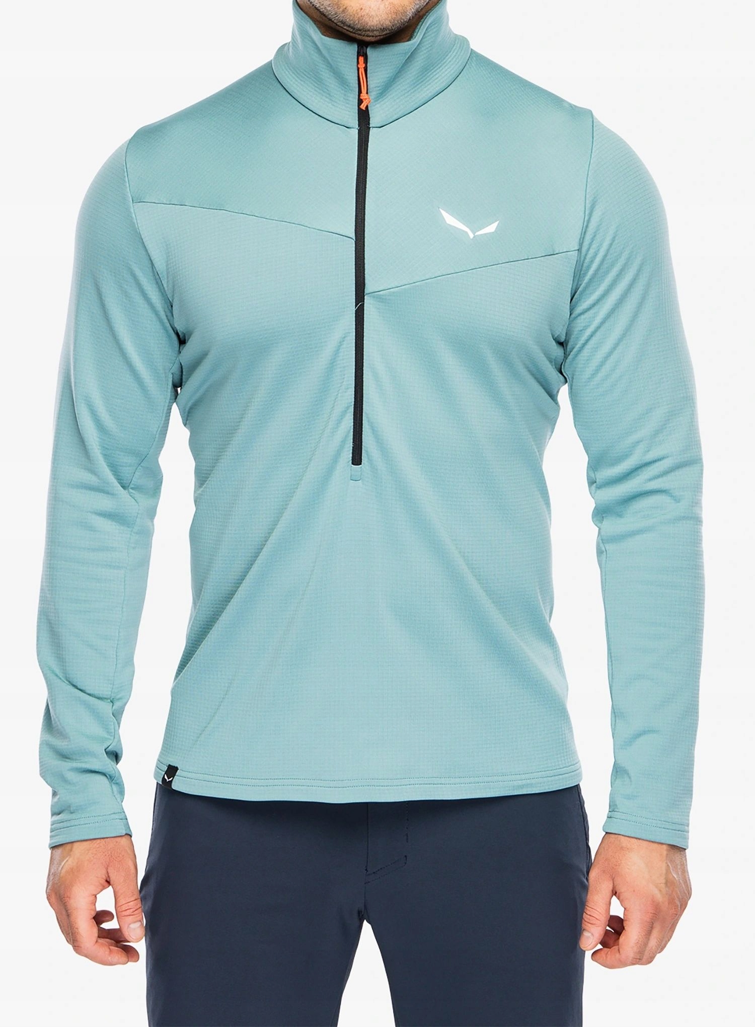 Mikina fleecová Salewa Puez Cammino Pl Hz Jacket willow S