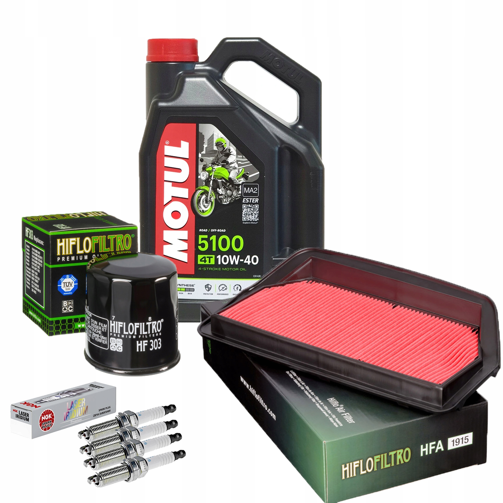 Olej Motul 5100 Filtry HONDA CBR 1100 XX Blackbird