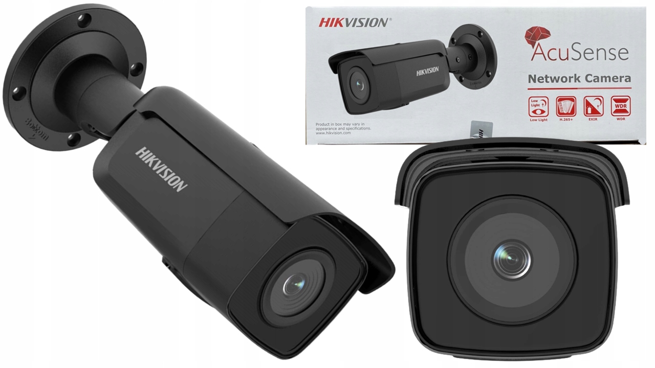 Kamera Ip Hikvision DS-2CD2T86G2-2I (C) Black| 8MPx, DarkFighter, AcuSense