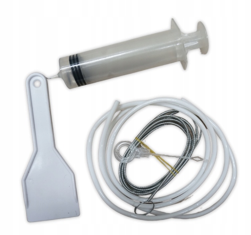 ZESTAW DO CZYSZCZENIA LODÓWKI STRZYKAWKA ODPŁYWU Marka inny