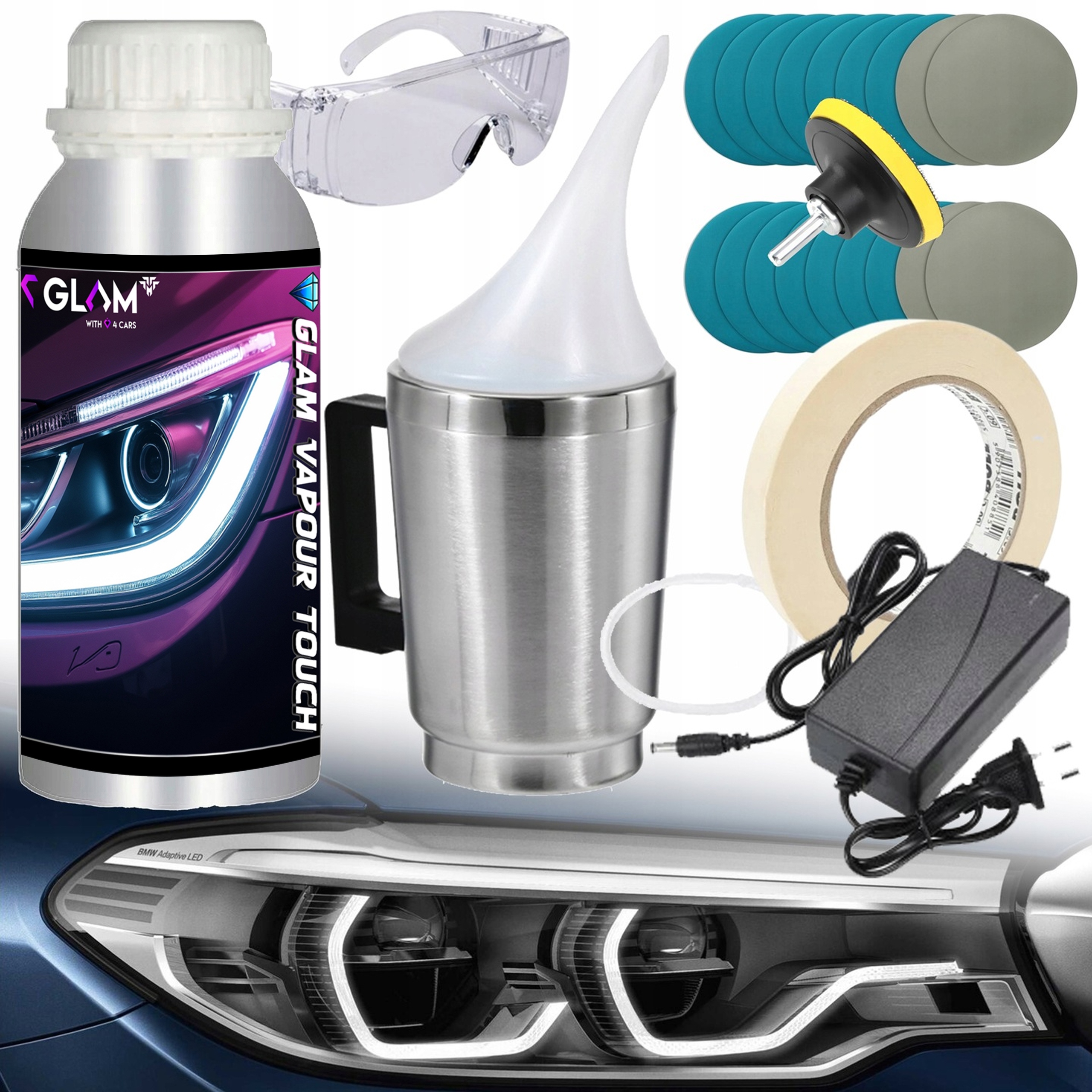 Rozšířená Sada Pro Regeneraci Reflektorových Lamp Magická Konvice XXL