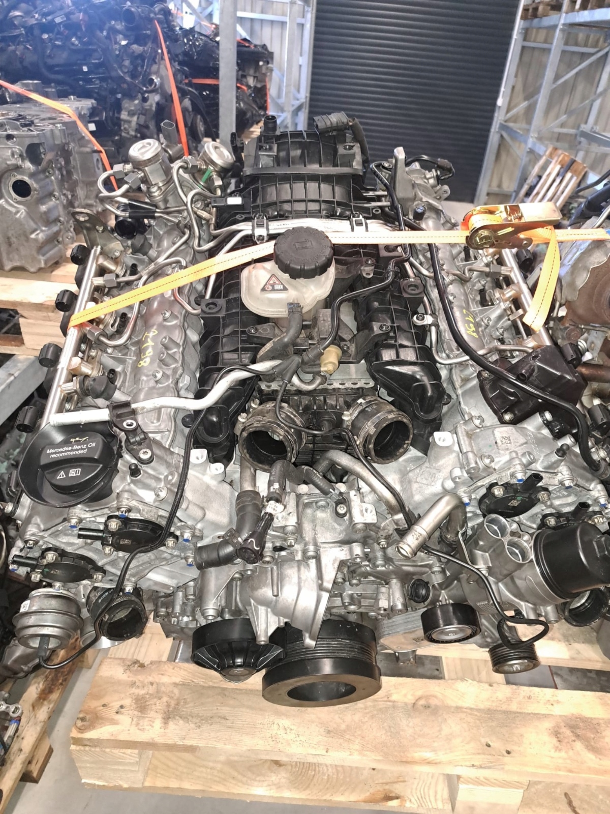 SILNIK MERCEDES G63 AMG 5.5 157 984 WYMIANA GRATIS