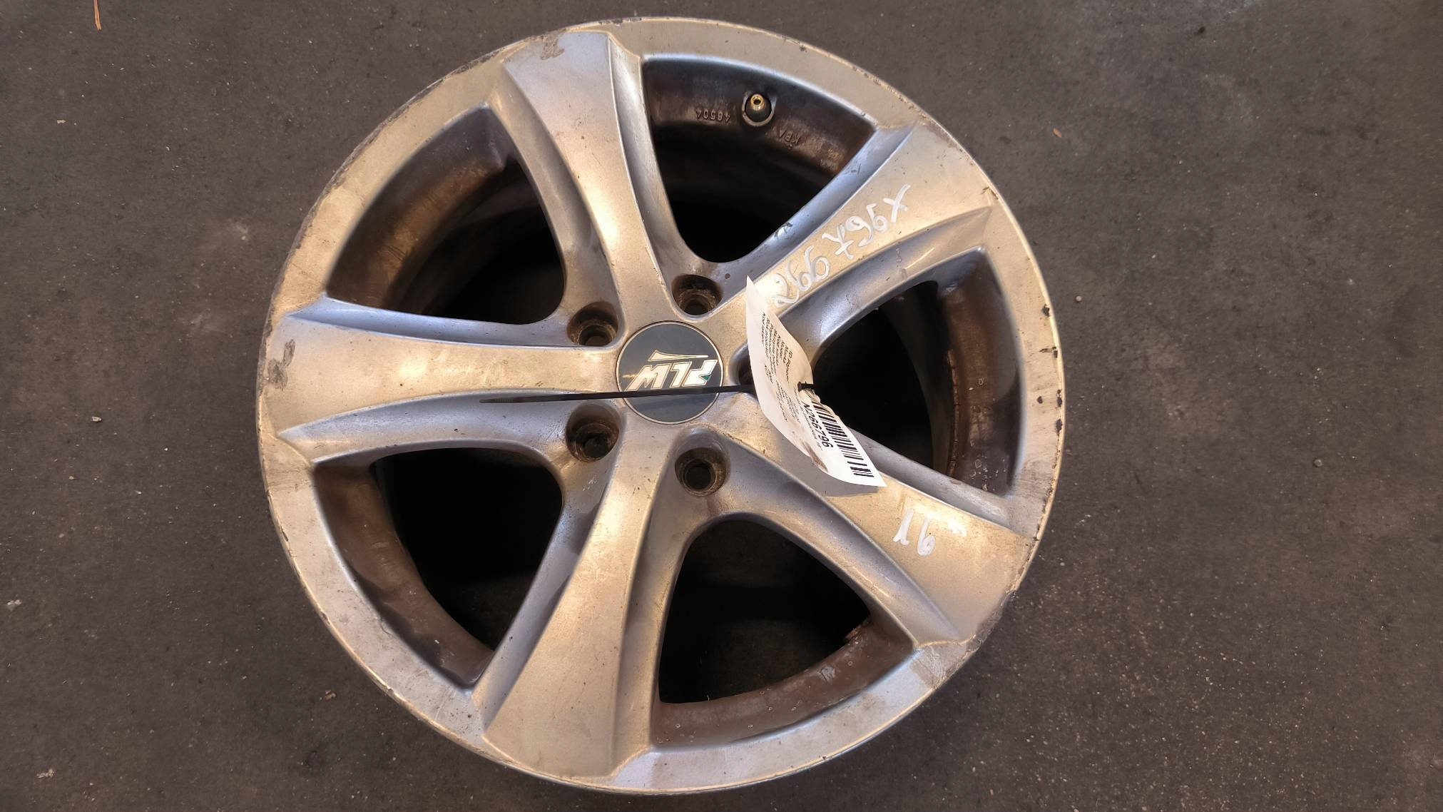 disk hliníkový 16'' 5X108 PEUGEOT EXPERT II