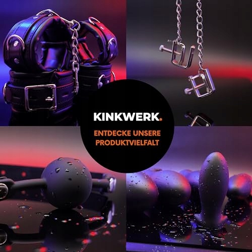 KINKWERK Knebel Z Silikonowym Dildo Regulowany Dla Mężczyzn i Kobiet — miniatura 7