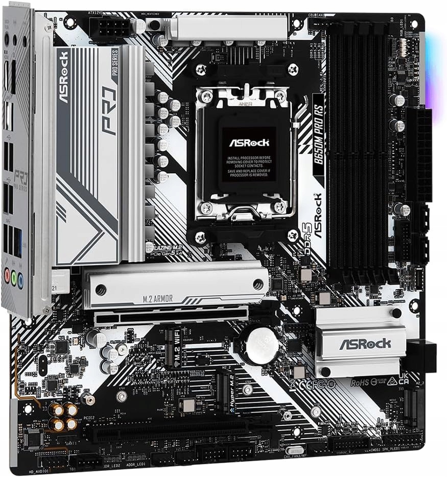 Základní deska Micro Atx ASRock B650M Pro Rs Amd AM5