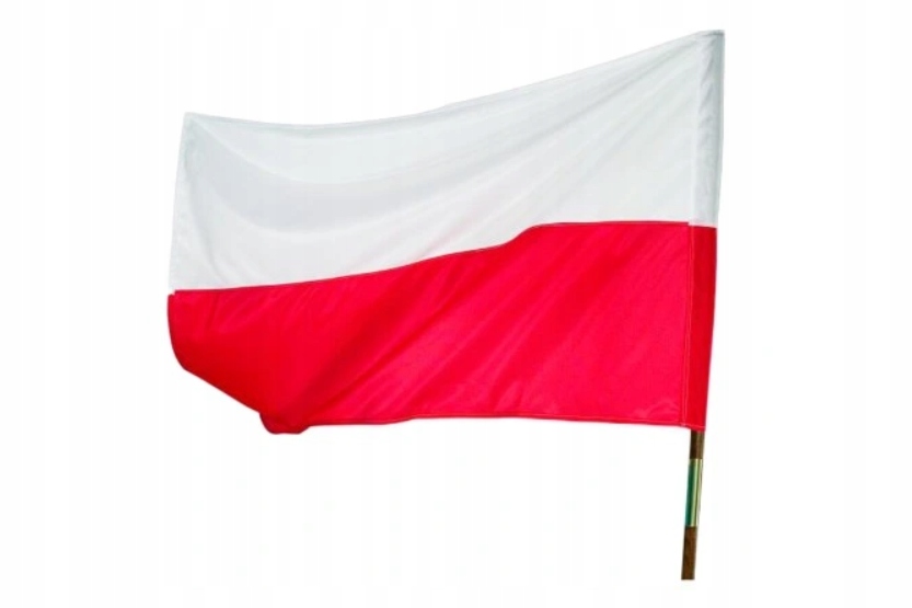FLAGA POLSKI NARODOWA 70X112 CM