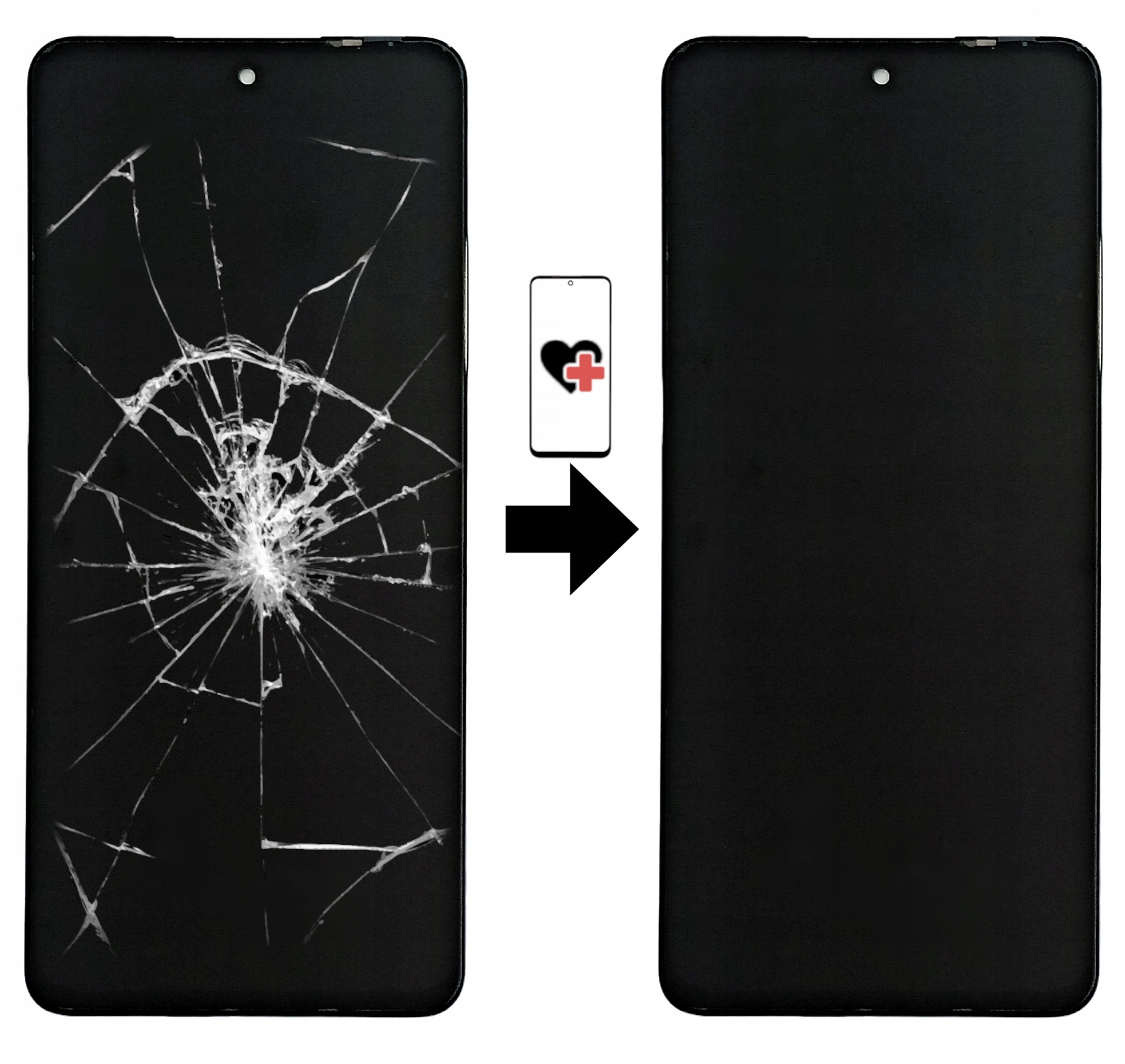 SZYBA SZKŁO WYŚWIETLACZA KLEJ OCA DO MOTOROLA G54 5G EAN (GTIN) 5904858332106