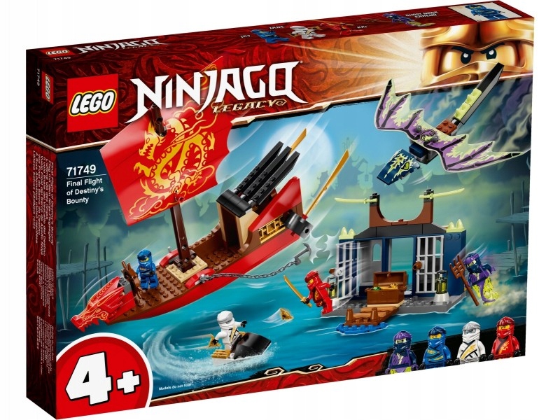 Lego 71749 Ninjago Poslední let Perly osudu