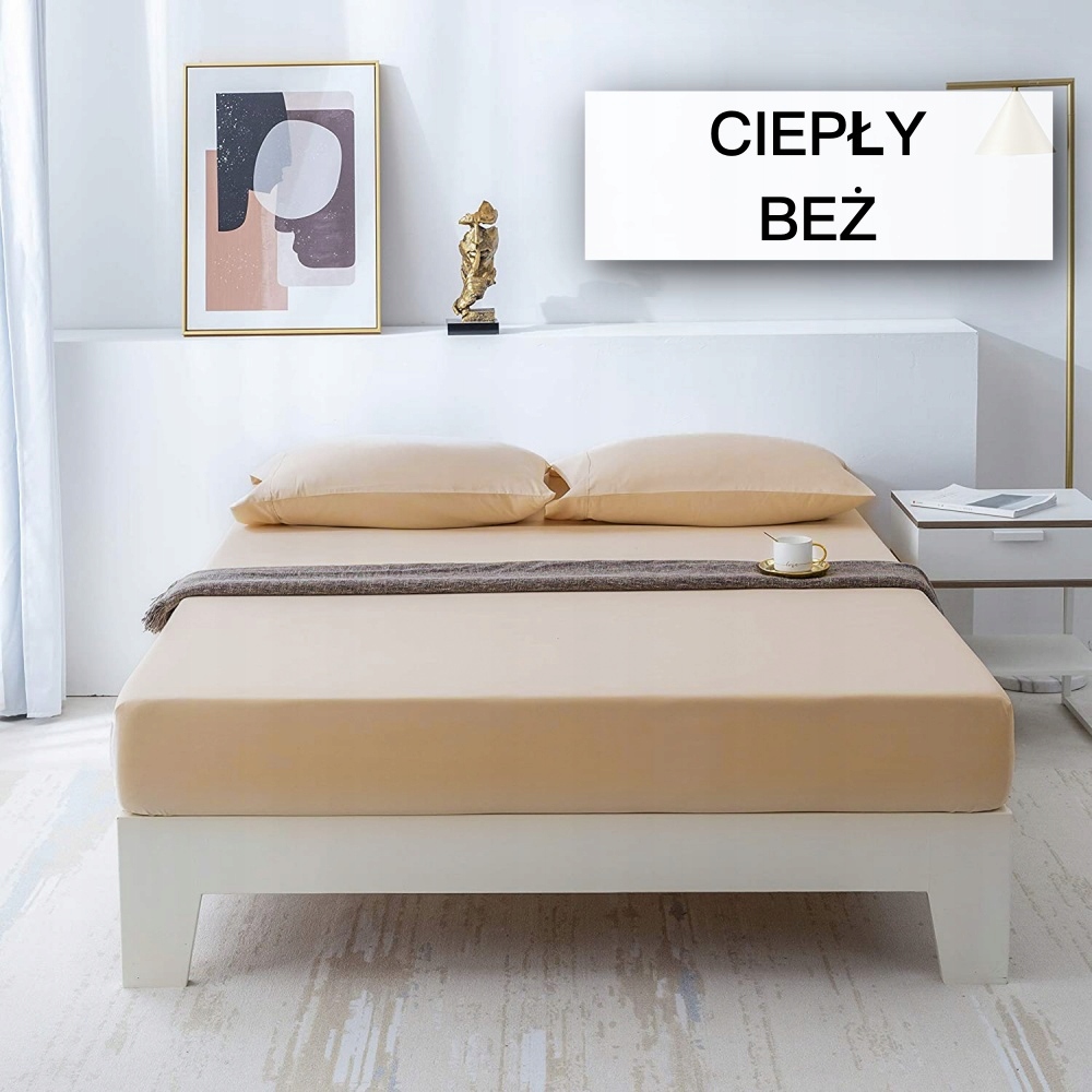 PRZEŚCIERADŁO BAWEŁNIANE Z GUMKĄ 140x200 PREMIUM RÓŻNE KOLORY SUPER JAKOŚĆ Marka Home91