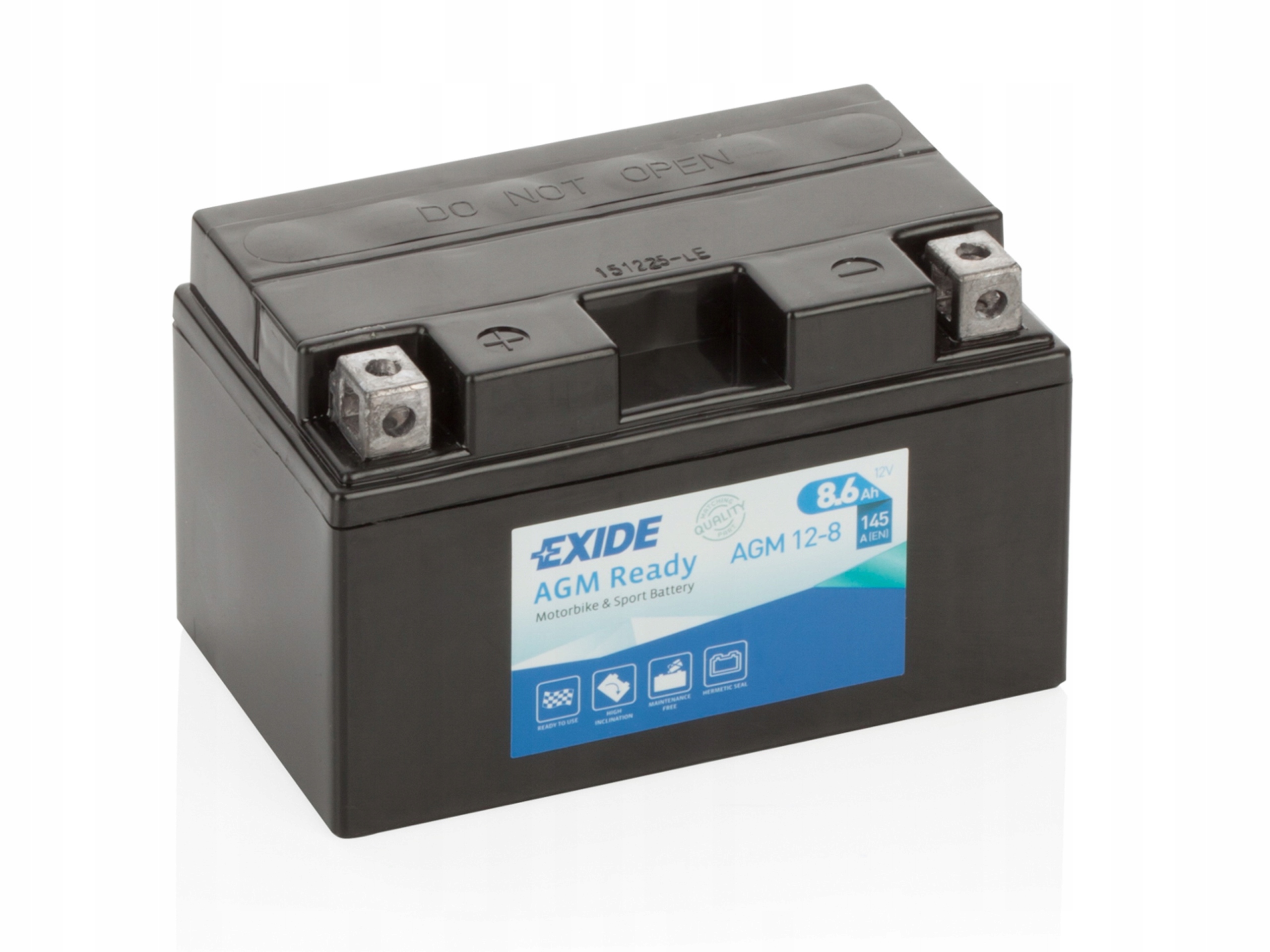 

Akumulator 12V 8,6Ah AGM12-8 Exide Agm Ready