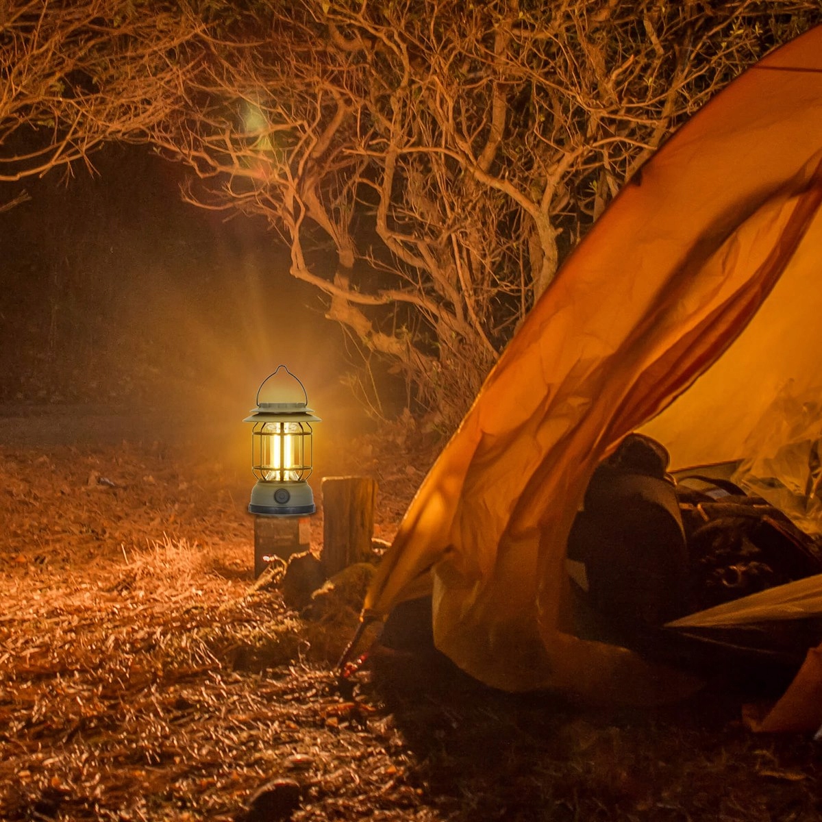 LAMPKA KEMPINGOWA TURYSTYCZNA LED LATARKA PODRĘCZNA Z HAKIEM DO POWIESZENIA Rodzaj akumulatorowa