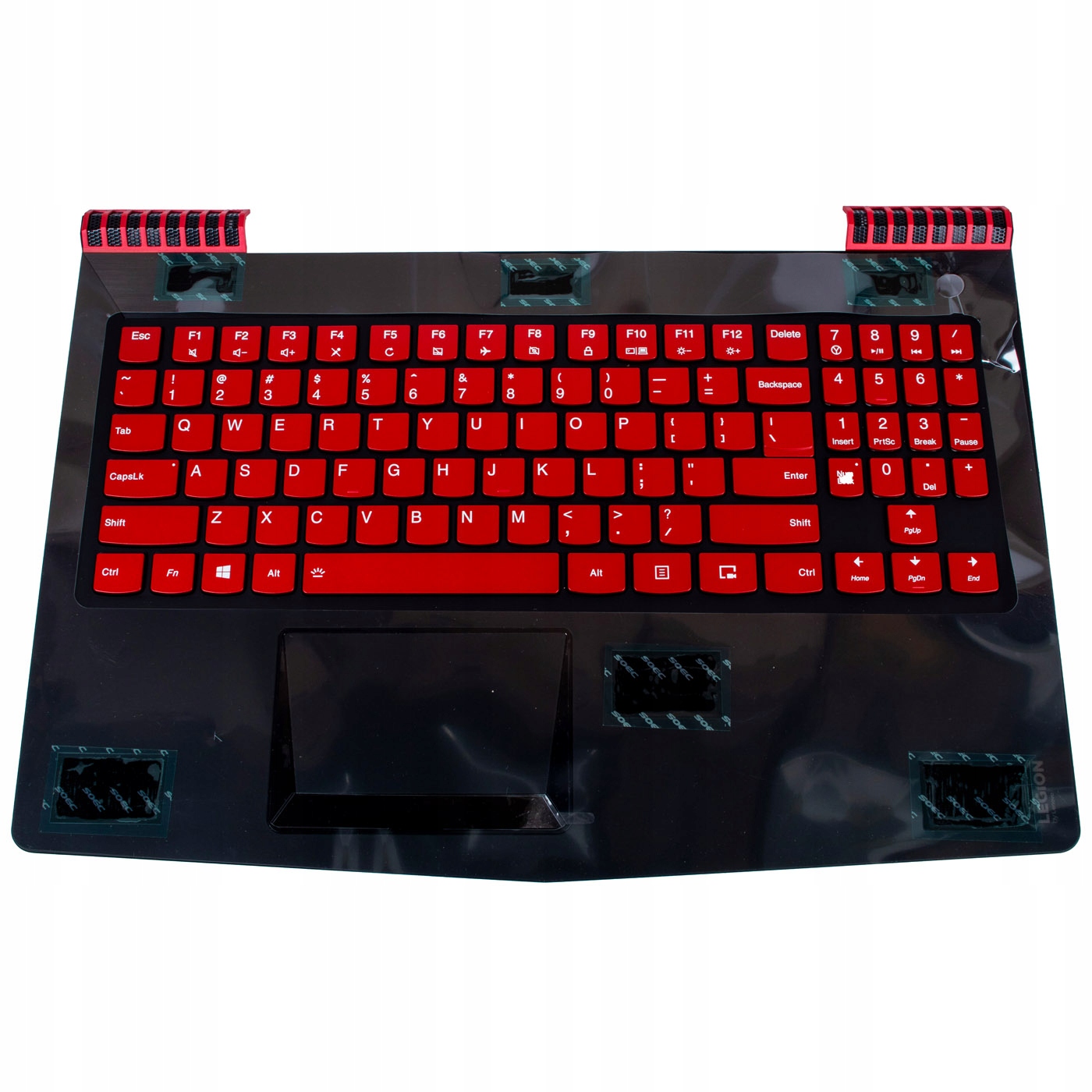 Palmrest touchpad podsvícená klávesnice Lenovo Legion Y520 Ikbn červená