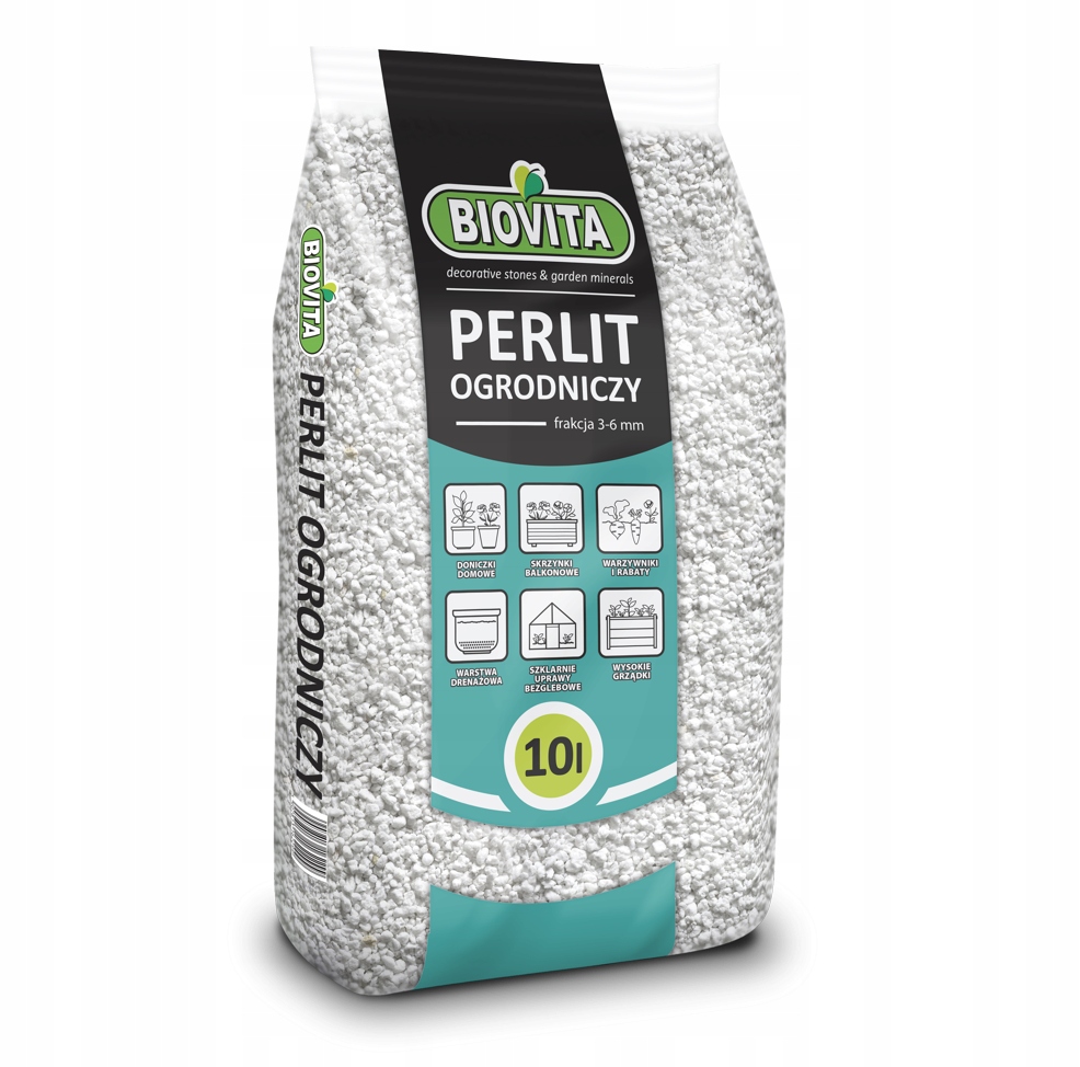 

Perlit Ogrodniczy Spulchniacz Podłoże Biovita 10L
